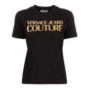 Versace Svarta T-shirts och Polos Black, Dam