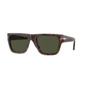 Persol Klassiska solglasögon i grönt Brown, Unisex