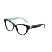 Tiffany Stilfull Svart Glasögonbåge Black, Unisex