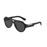 Dolce & Gabbana Svart Spegel Grå Solglasögon Dg4466 Black, Dam