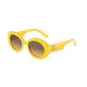 Dolce & Gabbana Gul Gradient Solglasögon Dg4448 Yellow, Dam