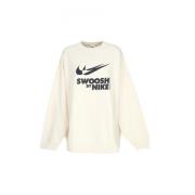 Nike Sportswear Crewneck Sweatshirt Big Logo Beige, Dam