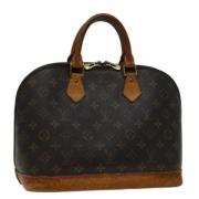 Louis Vuitton Vintage Pre-owned Canvas louis-vuitton-vskor Brown, Dam