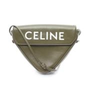 Celine Vintage Pre-owned Laeder celine-vskor Green, Dam