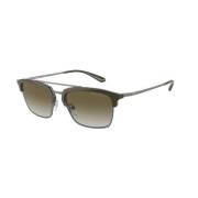 Emporio Armani Grön Gradient Solglasögon Green, Unisex