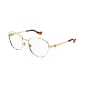 Gucci Guldram Solglasögon Gg1601O 002 Yellow, Unisex