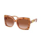 Michael Kors Brun Gradient Solglasögon Mk2213 Brown, Dam