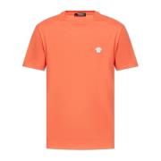 Versace T-shirt med logotyp Orange, Herr