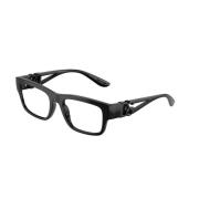 Dolce & Gabbana Stiliga Svarta Glasögon Black, Unisex