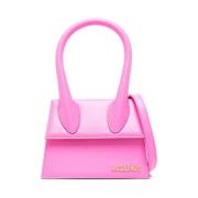 Jacquemus Le Chiquito Moyen Pink Tote Bag Pink, Dam