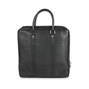 Louis Vuitton Vintage Pre-owned Laeder portfljer Black, Dam