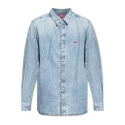 Diesel Denim skjorta D-Simply Blue, Herr