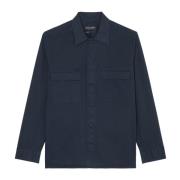 Marc O'Polo Overshirt Blue, Herr