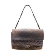 Chanel Vintage Pre-owned Laeder handvskor Brown, Dam