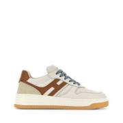 Hogan Läder Casual Sneakers Multicolor, Dam