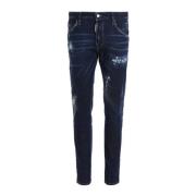 Dsquared2 Slim-Fit Skater Jeans Blue, Herr