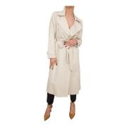 Kocca Beige Trench Coat Beige, Dam