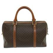 Celine Vintage Pre-owned Laeder handvskor Brown, Dam