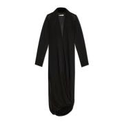 MM6 Maison Margiela Rynkad Klänning Black, Dam