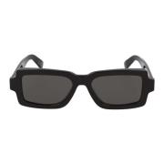 Retrosuperfuture Rektangulära solglasögon Pilastro Black, Unisex
