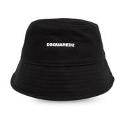 Dsquared2 Mössa med logotyp Black, Herr