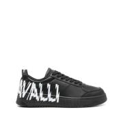 Just Cavalli Svarta Sneakers för Kvinnor Black, Dam