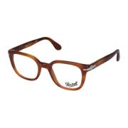 Persol Stiliga Optiska Glasögon 3263V Brown, Unisex