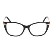 Tiffany Elegant Cat-Eye Glasögon Black, Unisex