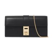 Salvatore Ferragamo Mini Hug Läder Handväska Black, Dam