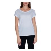 Vila Pure Noos Dam T-shirt Vår/Sommar White, Dam