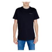 Tommy Jeans Linear Herr T-shirt Höst/Vinter Kollektion Black, Herr