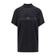 Balenciaga Svart Crew-neck T-shirt Oversize Black, Herr