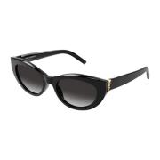 Saint Laurent Svarta solglasögon damaccessoarer Ss24 Black, Dam