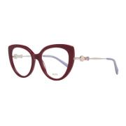 Emilio Pucci Röda Cat Eye Optiska Bågar Red, Dam