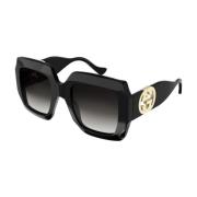 Gucci Stiliga solglasögon Black, Dam