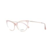 Max Mara Beige Cat Eye Optiska Bågar Beige, Dam