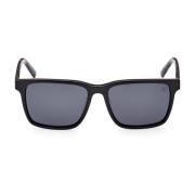 Timberland Fyrkantiga polariserade solglasögon Elegant stil Black, Uni...