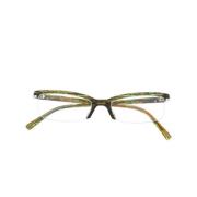 Prada Vintage Pre-owned Acetat solglasgon Green, Dam