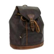 Louis Vuitton Vintage Pre-owned Canvas ryggsckar Brown, Dam