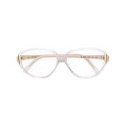 Givenchy Pre-owned Pre-owned Acetat solglasgon White, Dam