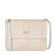 Emilio Pucci Pre-owned Pre-owned Canvas axelremsvskor White, Dam