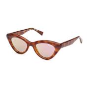 Guess Klassiska solglasögon för män och kvinnor Brown, Dam