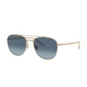 Oliver Peoples Aviator Style Solglasögon med Golden Gate Bridge-inspir...