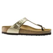 Birkenstock Gyllene Gizeh Dam Sandal Yellow, Dam