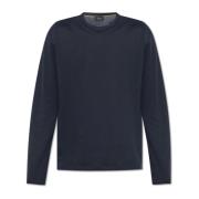 Brioni Långärmad T-shirt Blue, Herr