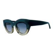 Thierry Lasry Retrofuturistiska Cat Eye Solglasögon Green, Dam