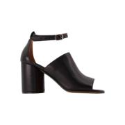 Maison Margiela Laeder sandaler Black, Dam