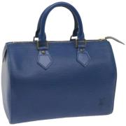 Louis Vuitton Vintage Pre-owned Laeder louis-vuitton-vskor Blue, Dam