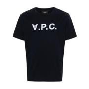 A.p.c. TIQ T-shirt Black, Dam