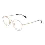 Eyewear by David Beckham Retro Metallram Solglasögon Yellow, Unisex